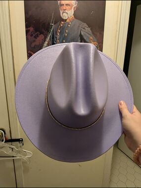Lavender + Pink Cowboy Hat For Kids